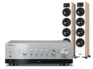 Zestawy stereo - Yamaha MusicCast R-N800A (srebrny) + Diva 6 (dąb) - miniaturka - grafika 1