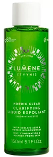 Lumene Nordic Clear TYYNI, oczyszczający płyn złuszczający, 150ml - Płyny do demakijażu - miniaturka - grafika 1