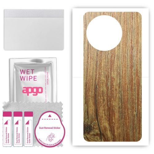 folia naklejka skórka strukturalna na TYŁ do Vivo S18e - Drewno Sosna Antyczna - apgo SKINS