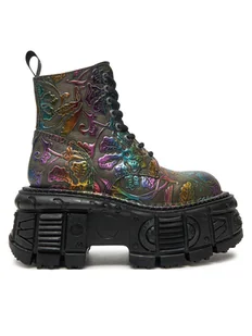 NEW ROCK Glany M-MILI084C-S21 Kolorowy - Glany damskie - miniaturka - grafika 1