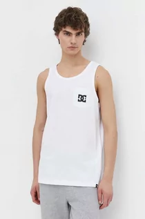 Koszulki męskie - DC t-shirt bawełniany Star męski kolor biały ADYZT05378 - grafika 1