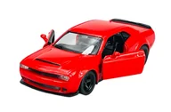 Samochody i pojazdy dla dzieci - RMZ CITY DODGE CHALLENGER SRT DEMON CZERWONY 12cm - miniaturka - grafika 1