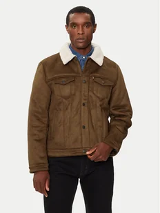 Levi's® Kożuch 001YT-0001 Brązowy Regular Fit - Płaszcze męskie - miniaturka - grafika 1