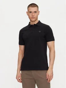 Timberland Polo TB0A6VDP Czarny Regular Fit - Koszulki męskie - miniaturka - grafika 1