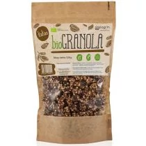 Papagrin przekąski raw) GRANOLA Z KAKAO BIO 320 g 5903240250554 - Płatki śniadaniowe i musli - miniaturka - grafika 1