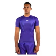 Kimona, stroje i obuwie - Venum Rashguard Krótki Rękaw Short Sleeve No Gi Purple - miniaturka - grafika 1