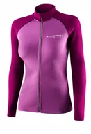 Bluzy damskie - LS1352W Bluza damska ATHLETIC wrzosowy/śliwkowy L - miniaturka - grafika 1