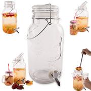 Pozostałe akcesoria kuchenne - Orion Słoik Na Nalewki Szklany Z Kranikiem Refreshing Ice Cold Drink 3,5 L - miniaturka - grafika 1
