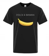 Koszulki męskie - KOSZULKA Z NADRUKIEM MĘSKA ŚMIESZNA T-SHIRT Dolce & Banana Dolce Banana MEM - miniaturka - grafika 1