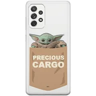 Etui i futerały do telefonów - ERT GROUP etui na telefon Samsung A33 5G, case oryginalny i oficjalnie licencjonowany przez Star Wars, wzór Baby Yoda 030, optymalnie dopasowane, plecki z TPU częściowo przeźroczyste - miniaturka - grafika 1