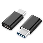 Huby USB - Gembird Adapter USB USB CM-micro BF 2.0 czarny A-USB2-CMMF-01 - miniaturka - grafika 1