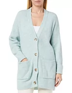 Swetry damskie - Soya Concept Sweter damski kardigan, Green Haze Melange, XL - miniaturka - grafika 1