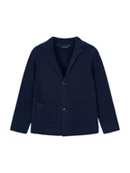 Swetry damskie - Mayoral Kardigan 4412 Granatowy Regular Fit - miniaturka - grafika 1