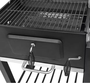 GRILL WĘGLOWY DELUXE, RUSZT 57X37CM - Grille - miniaturka - grafika 15