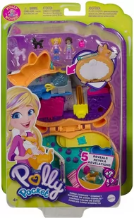 Mattel Polly Pocket Kompaktowe Zestawy Corgi Cuddles FRY35 GTN13 - Domki dla lalek - miniaturka - grafika 2