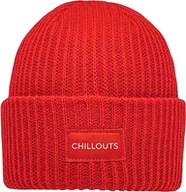 Czapki damskie - CHILLOUTS Czapka z daszkiem, uniseks, czerwona, rozmiar uniwersalny - miniaturka - grafika 1