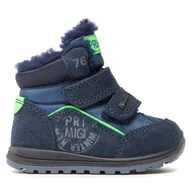 Buty dla chłopców - Kozaki Primigi GORE-TEX 6855211 M Granatowy - miniaturka - grafika 1