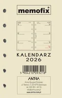 Kalendarze - Wkład kalendarzowy 2026 Memofix A6 Tdw - kalendarz - miniaturka - grafika 1