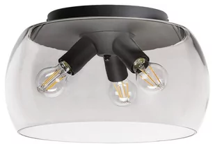 Rabalux Ursula lampa podsufitowa 3x40W czarny/przydymiony 3189 - Lampy sufitowe Rabalux Ursula lampa podsufitowa 3x40W czarny/przydymiony 3189 - Lampy sufitowe - miniaturka - grafika 1