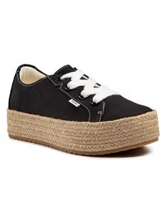 Espadryle damskie - Toms Espadryle Cassiah 10016303 Czarny - grafika 1