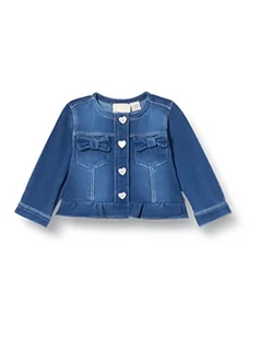 Chicco Giubbotto di Jeans Kurtka, Niebieska, Normalna Dziewczynka 0-36, Niebieski, normale - Kurtki i płaszcze dla dziewczynek - miniaturka - grafika 1