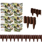 Ogrodzenia - Palisada ogrodowa obrzeże trawnikowe Border 20m Płotek - miniaturka - grafika 1