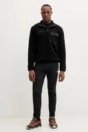 Bluzy damskie - Mammut bluza sportowa Moonstone Hybrid kolor czarny gładka 1014.06120 - miniaturka - grafika 1