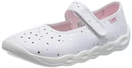 Kapcie damskie - Superfit Bubble kapcie białe/srebrne 1000, 28 EU, Biały, srebrny 1000, 28 EU - miniaturka - grafika 1