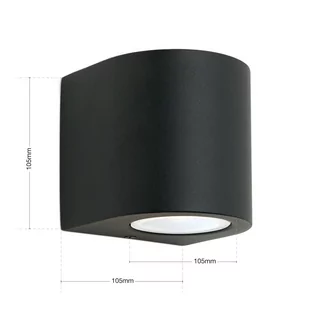 Kinkiet zewnętrzny Laurenz, downlight - Lampy ogrodowe - miniaturka - grafika 3