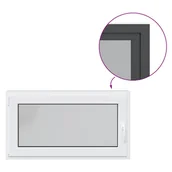 Tablice i flipcharty - vidaXL Okno piwniczne RISOR 110x60 cm uchylno-rozwierne DIN lewe - miniaturka - grafika 1