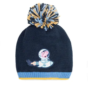 Czapka Peppa Pig ACCCS-AW23-234PP Granatowy - Czapki dla dzieci - miniaturka - grafika 1