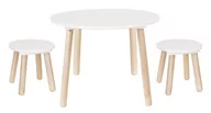 Stoliki dla dzieci - JaBaDaBaDo H13201 stół i 2 stołki, wielokolorowe Jabadabado_H13201 - miniaturka - grafika 1