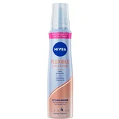 Kosmetyki do stylizacji włosów - Nivea Flexible Curls & Care pianka do stylizacji włosów kręconych 150ml - miniaturka - grafika 1