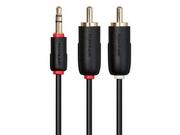 Kable - Techlink Audio Jack 3,5 mm 2x RCA 103023 - miniaturka - grafika 1