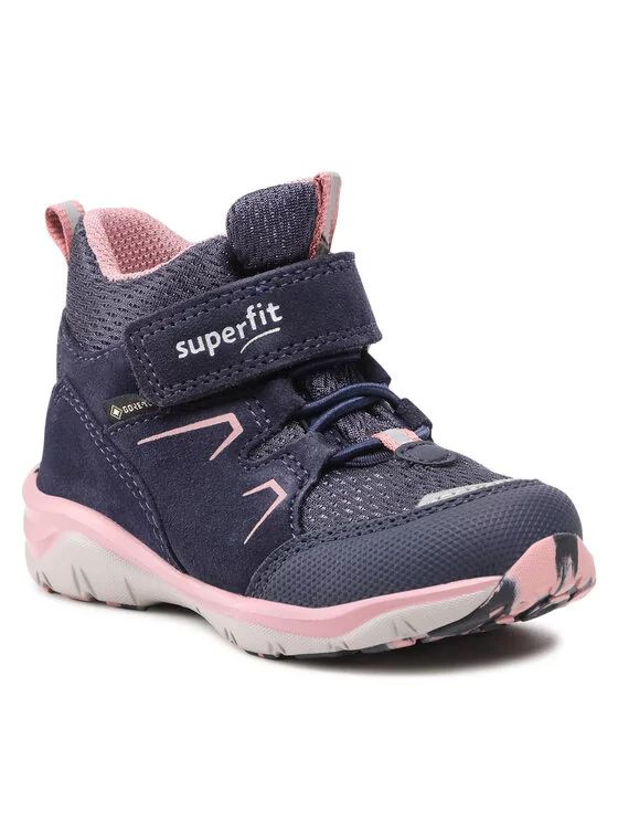 Superfit Dziewczęce buty sportowe Sport5 Gore-tex, Niebieski różowy 8010,  22 EU Weit - Ceny i opinie na Skapiec.pl