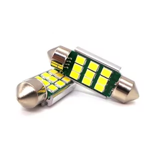 C5W Żarówka Led Sv8.5 12-24V Canbus 36Mm Biała Lub Niebieska Motoledy - Żarówki samochodowe - miniaturka - grafika 1