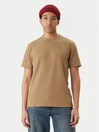 Koszulki męskie - G-Star Raw T-Shirt D28609-E383 Beżowy Regular Fit - miniaturka - grafika 1