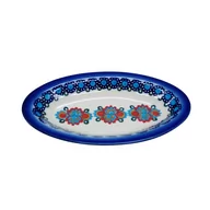 Miski i półmiski - Ceramiczna półmisek mały Ceramika Bolesławiec - miniaturka - grafika 1