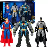 Figurki dla dzieci - Zestaw 3w1 DC Comics Duża figurka Batman, Superman, Darkseid 30 cm - miniaturka - grafika 1