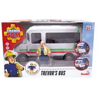 Samochody i pojazdy dla dzieci - Simba Strażak Sam Autobus Trevora z figurką 109251073038 725337 - miniaturka - grafika 1