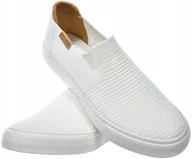 Trampki damskie - Damskie trampki Big Star wsuwane tenisówki RR274717 biały 39 - miniaturka - grafika 1