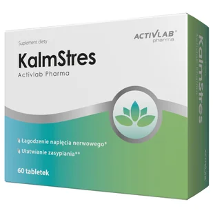 Activlab Pharma KalmStres, 60 tabletek - Układ nerwowy - miniaturka - grafika 1