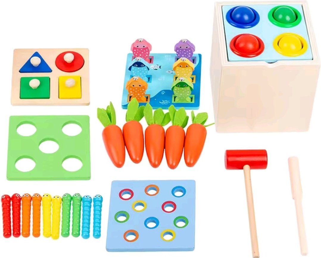 Kostka Edukacyjna 5w1 „Zabawa z sensem”