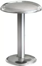 Flos - Gustave Portable Lampa Stołowa Polished Silver Flos - Lampy stojące - miniaturka - grafika 1
