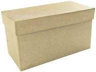 Decoupage - Decopatch Art déco Patch bt015o pudełko prostokątne z kartonu, 10 x 18 x 9 cm, do ozdabiania, nadaje się idealnie do Twoich ozdoba do mieszkania, karton brązowy, beżowy BT015O - miniaturka - grafika 1