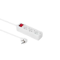 Listwy zasilające - MicroConnect 3-way Schuko Socket 5m on/off - miniaturka - grafika 1