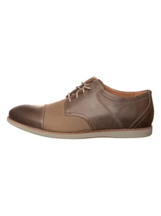 Clarks Skórzane trzewiki "Raharto Vibe" w kolorze brązowym - Półbuty męskie - miniaturka - grafika 1