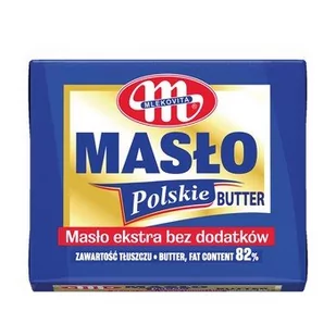 MLEKOVITA Masło Polskie Ekstra 82% - Masło i margaryna - miniaturka - grafika 1