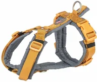 Szelki dla psów - Szelki dla psa Trixie Premium Trekking Grafit Curry XL - miniaturka - grafika 1