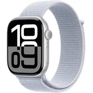 Smartwatch - Apple Watch 10 GPS + Cellular 42mm z aluminium srebrne z opaską Błękitny Obłok - miniaturka - grafika 1